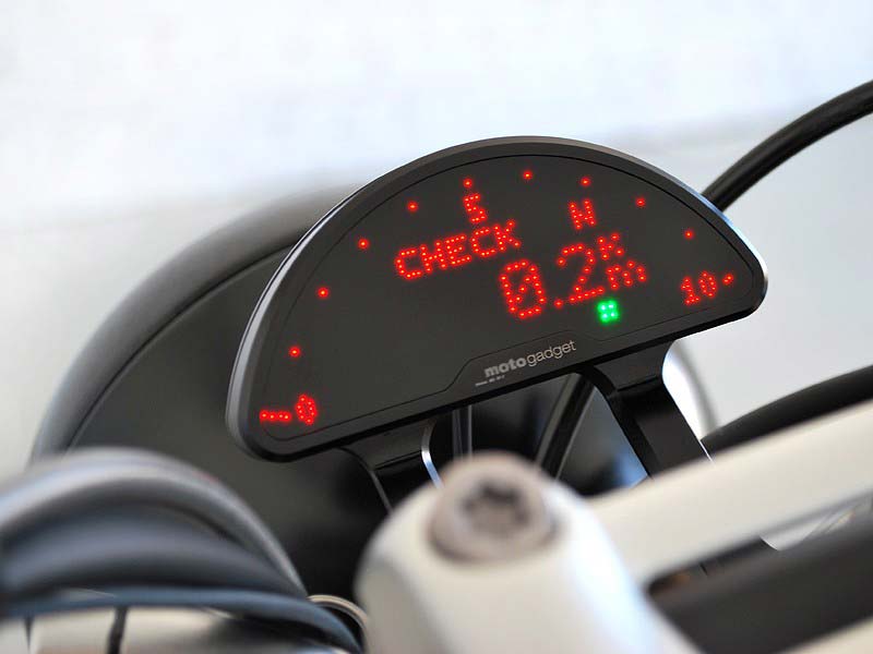 Motoscope Pro BMW R nine T Motogadget. Blackpines.fr