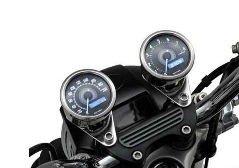 Compteur moto Daytona Velona60 chrome. Blackpines.fr