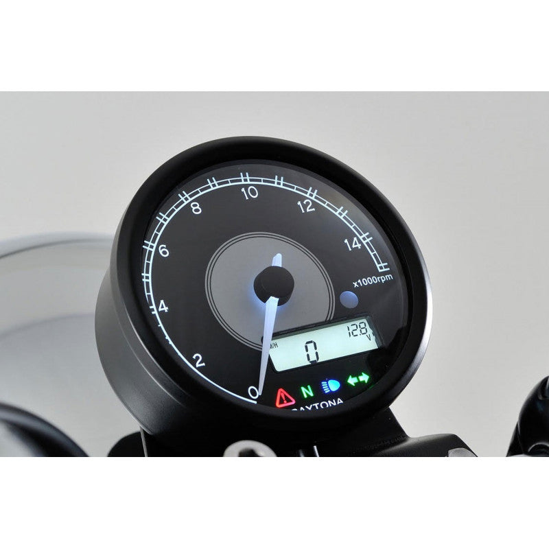 Compte-tours moto à aiguille et compteur vitesse numérique VELONA80 |  Daytona