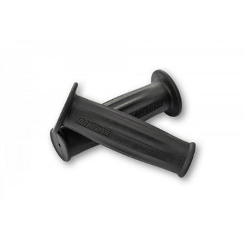 Poignees moto noires DAYTONA DI-ARC1 25 mm. Blackpines.fr