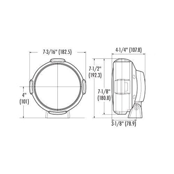 kit feux additionnels LP570 LED DK575BWG PIAA. Blackpines.fr