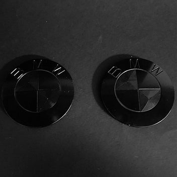 Embleme reservoir moto BMW diamond black Ex-Motorcycle. Blackpines.fr