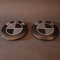 Embleme reservoir moto BMW noir Ex-Motorcycle. Blackpines.fr