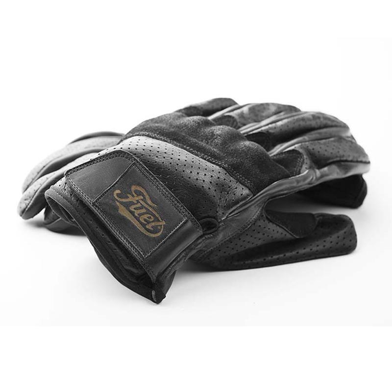 Gants De Moto En Cuir Avec Protections CAFE RACER Chopper Custom Marron