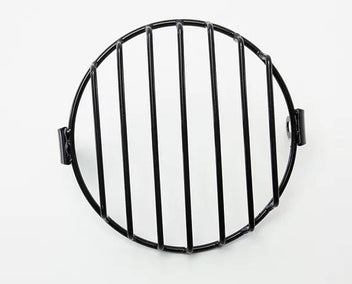 Grille pour phare Royal Enfield 650 par Hedgehog Motorcycles. Blackpines.fr