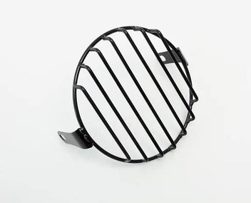 Grille pour phare Royal Enfield 650 par Hedgehog Motorcycles. Blackpines.fr