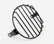 Grille pour phare Royal Enfield 650 par Hedgehog Motorcycles. Blackpines.fr