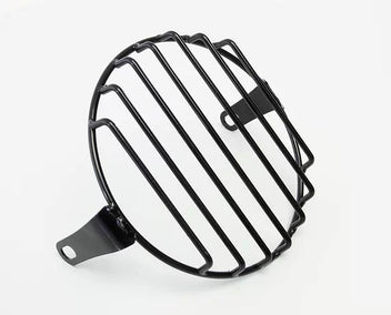 Grille pour phare Royal Enfield 650 par Hedgehog Motorcycles. Blackpines.fr
