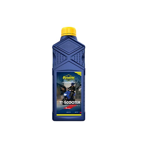Huile TT scooter Putoline pour moteurs 2 temps. Blackpines.fr