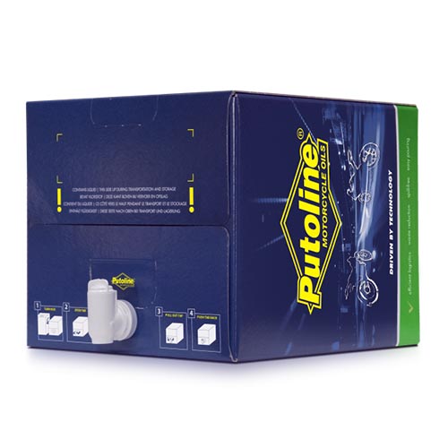 Huile moteur 4 temps SPORT 4 10W40 semi-synthetique Putoline. Blackpines.fr