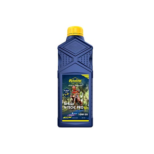 Huile 4 temps ntech r+ off road 10w50 Putoline. Blackpines.fr