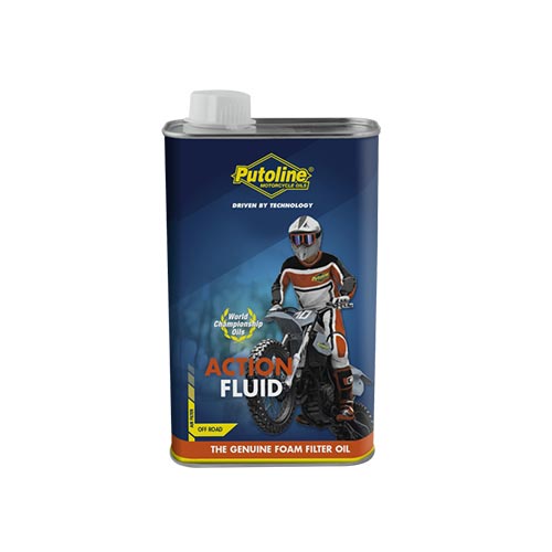 Huile pour filtre a air en mousse Action Fluid Putoline. Blackpines.fr