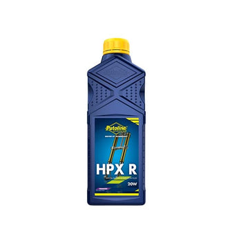Huile de fourche HPX R 20W putoline. Blackpines.fr