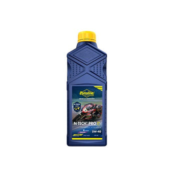Huile synthetique N-TECH® PRO R+ 5W40 4T 1 litre Putoline. Blackpines.fr