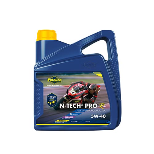 Huile synthetique N-TECH® PRO R+ 5W40 4T 4 litres Putoline. Blackpines.fr