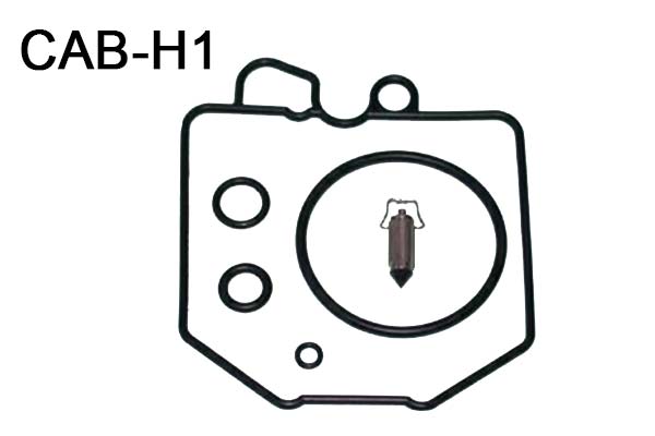 Kit de reparation carburateur CAB-H1 Tourmax pour moto Honda. Blackpines.fr