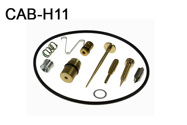 Kit de reparation carburateur CAB-H11 Tourmax pour moto Honda. Blackpines.fr