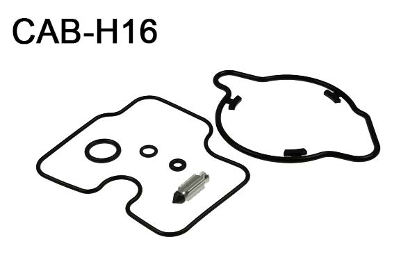 Kit de reparation carburateur CAB-H16 Tourmax pour moto Honda. Blackpines.fr