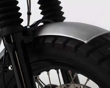 Garde-boue avant alu pour Interceptor 650 Hedgehog. Blackpines.fr