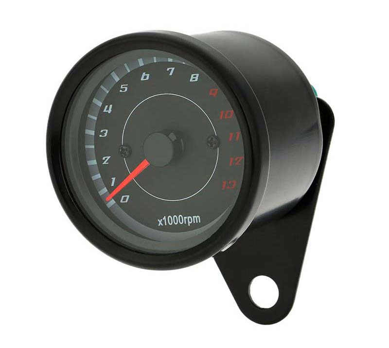 Kit mini compteur de vitesse moto plus compte tours. Blackpines.fr