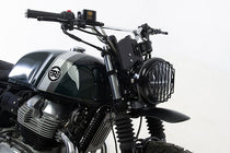 Kit Scrambler Hedgehog Motorcycles pour Royal Enfield Interceptor. Blackpines.fr
