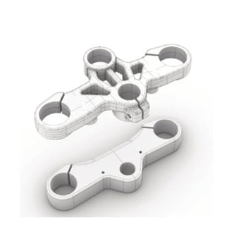 Kit tes de fourche Le Motographe pour Royal Enfield 650 GT. Blackpines.fr