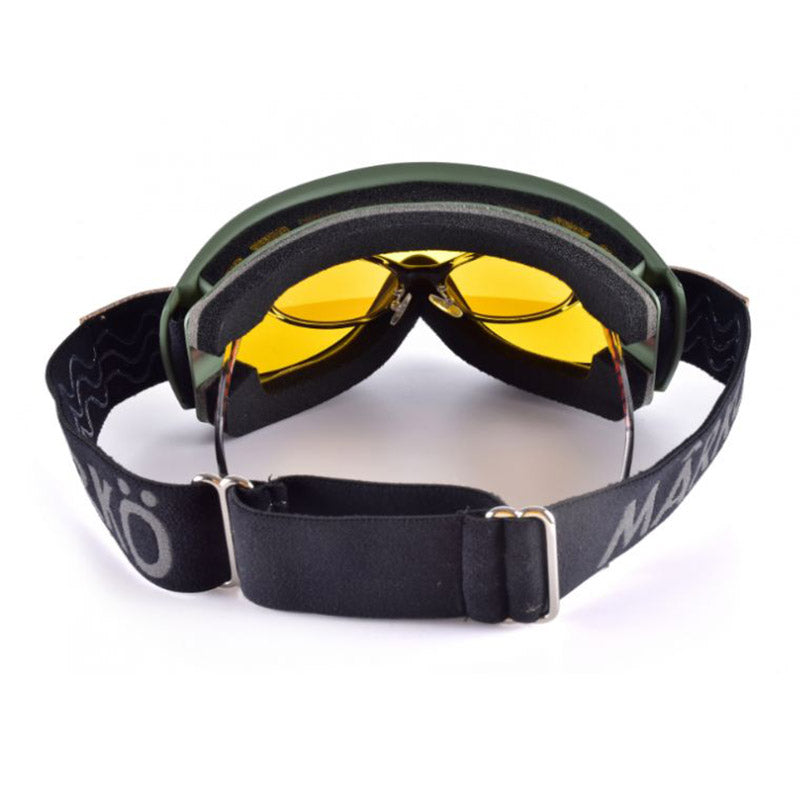 Masque moto Marko B8 Goggle Replica Kaki. Blackpines.fr