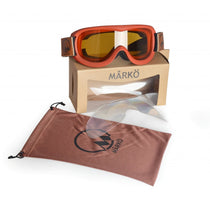 Masque moto Marko B8 Goggle Replica Burgundy. Blackpines.fr