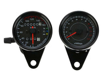 Kit mini compteur de vitesse moto plus compte tours. Blackpines.fr