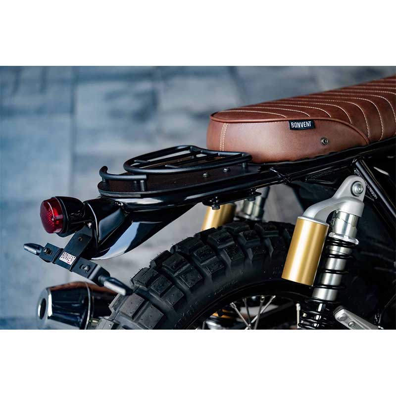 Kit scrambler vintage rallye lite Bonvent pour Royal Enfield 650. Blackpines.fr