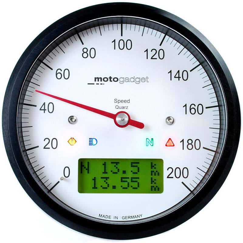 Compteur Motoscope Classic SPEEDO Motogadget. Blackpines.fr