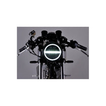 Phare Cafe racer DAYTONA NEO VINTAGE - Noir ou Chrome-blackpines.fr