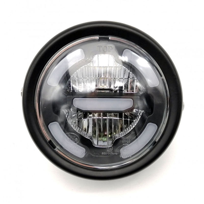 Phare avant LED moto Wing Brazoline. Blackpines.fr