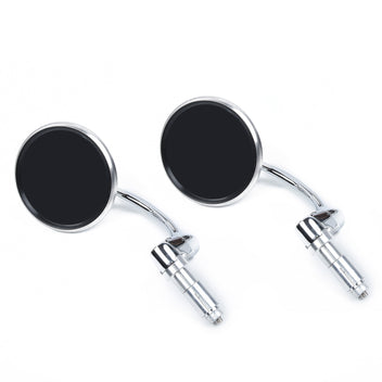 Rétroviseur bout de guidon Vintage chrome-blackpines.fr