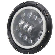 Optique multi-LED moto 7" feu diurne halo-optique led moto 7"-blackpines.fr