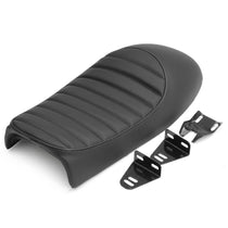 Selle CAFE RACER plate Noir-blackpines.fr