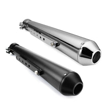 Silencieux Classique MEGATON Chrome ou Noir-blackpines.fr