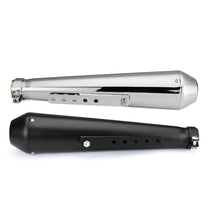 Silencieux Classique MEGATON Chrome ou Noir-blackpines.fr
