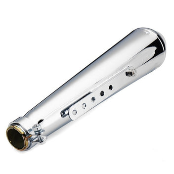 Silencieux Classique MEGATON Chrome ou Noir-blackpines.fr