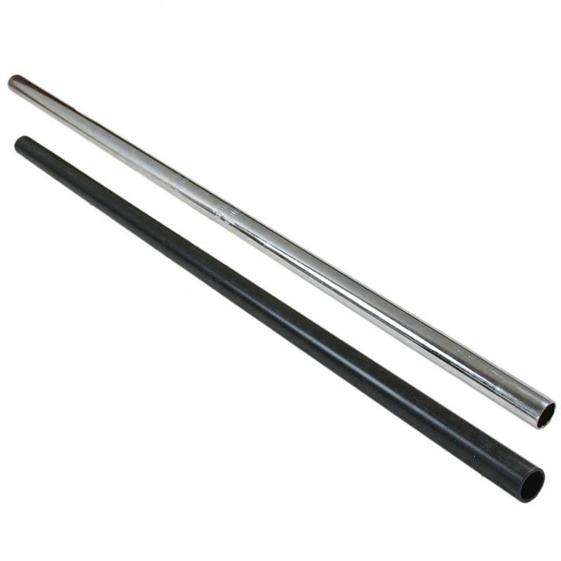 Guidon DRAG BAR droit CAFE RACER 22MM Chrome ou Noir-blackpines.fr