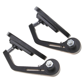 Paire de rétroviseur Bout de guidon 22mm NOIR-blackpines.fr