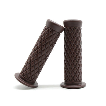 Poignées losange pour guidon 22mm-blackpines.fr