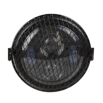 Phare avant LED CAFE RACER avec grille-blackpines.fr