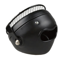 Phare avant LED CAFE RACER avec grille-blackpines.fr