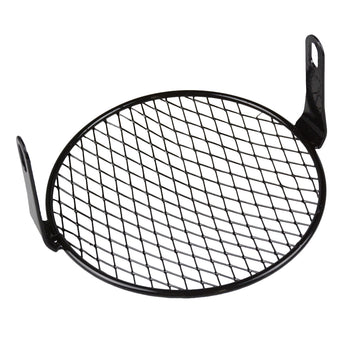 Phare avant LED CAFE RACER avec grille-blackpines.fr