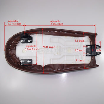 Selle CAFE RACER Classique&Vintage marron-blackpines.fr