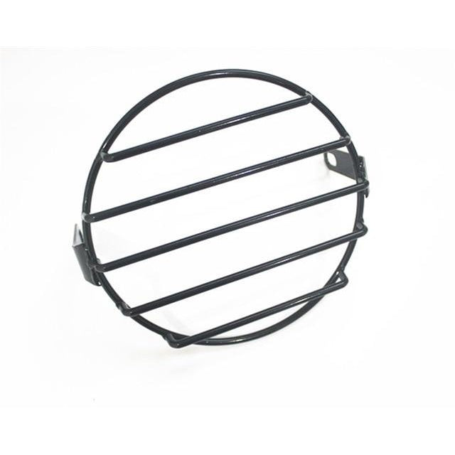 Le Noir) Grille De Phare De Moto Maille De Phare De Moto 20 32 Cm De