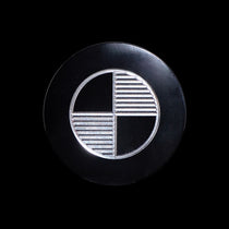 Badge Ex-Motorcycle C-icon Black pour carter distribution BMW RnineT. Blackpines.fr