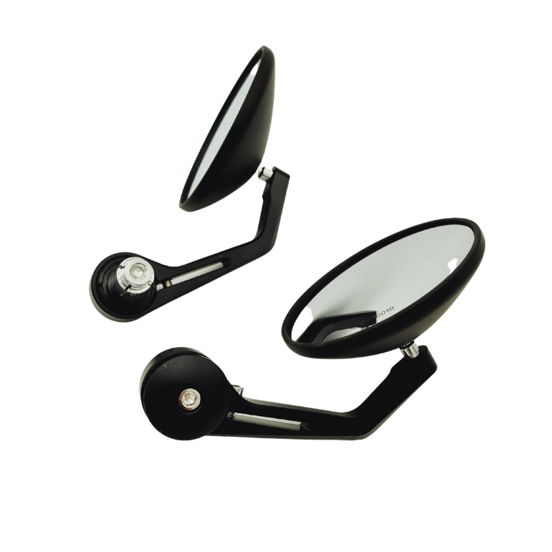 R&eacute;troviseurs caf&eacute; racer rond bout de guidon Homologu&eacute;  blackpines.fr r&eacute;troviseur blackpines.fr