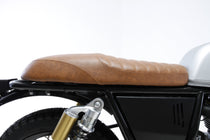 Selle cuir noir pour Royal Enfield 650 | Hedgehog Motorcycles - blackpines.fr